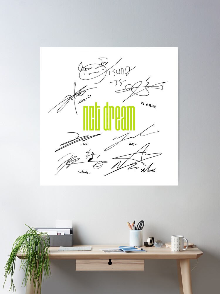 NCT DREAM - Signatures (white)