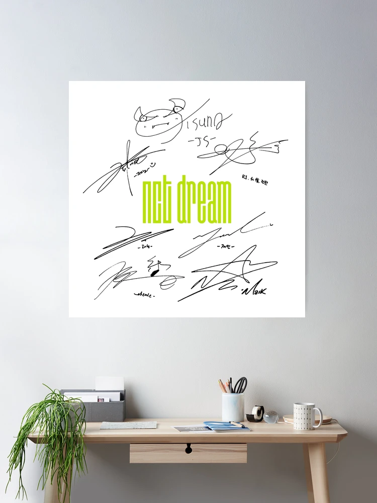 nct dream サイン入りポスター 韓国音楽 NCT DREAM - 5thミニアルバム 「DREAM( )SCAPE