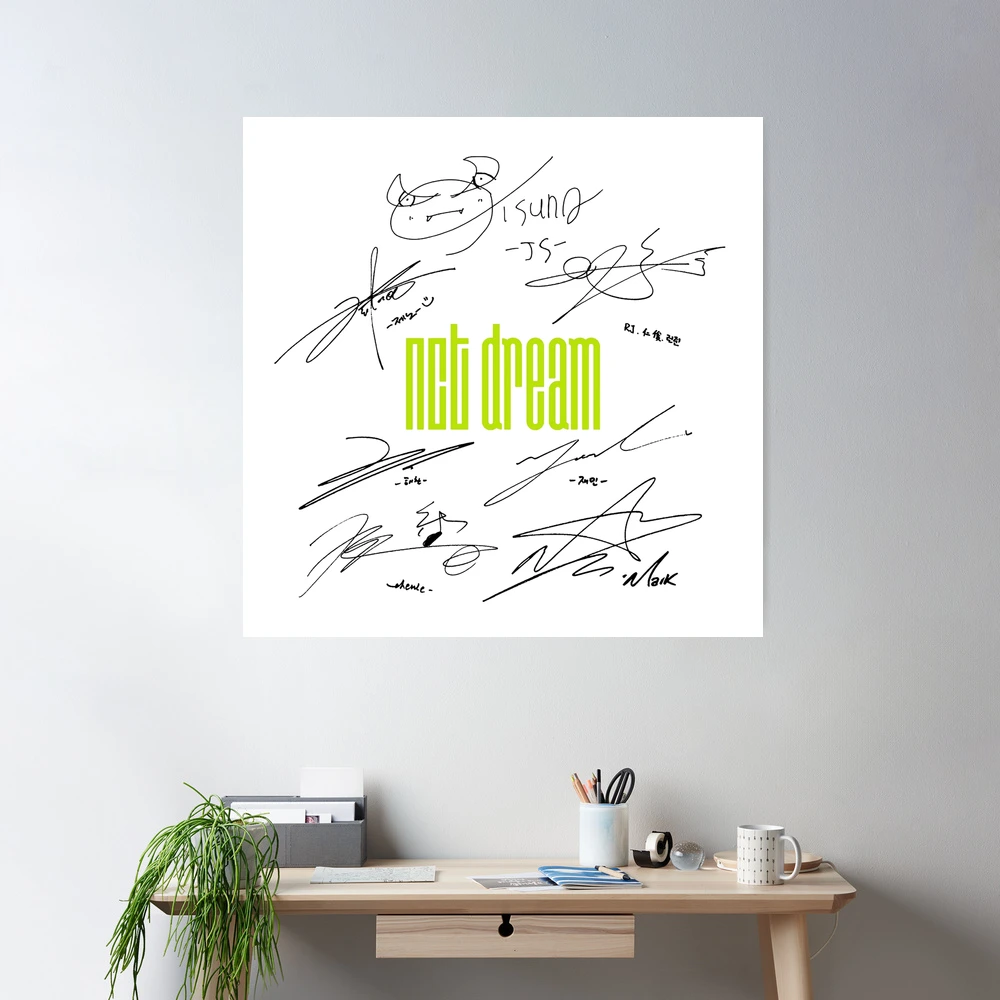 nct dream サイン入りポスター NCT DREAM 直筆サイン入り ポスター Yahoo!オークション - NCT