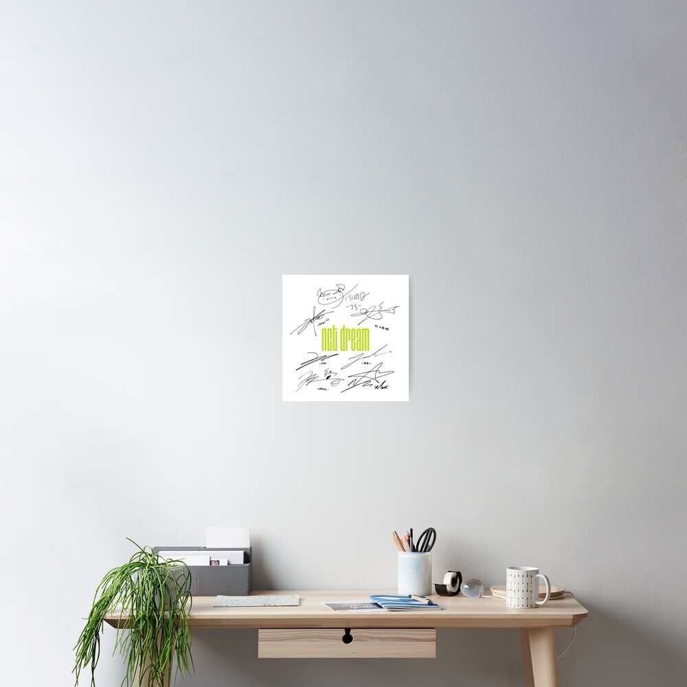 NCT DREAM - Signatures (white)