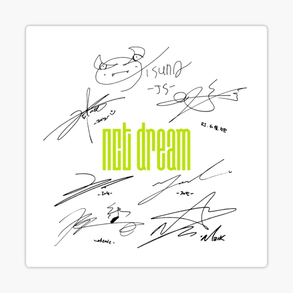 売れ筋】 直筆サイン NCTDREAM wegoup A4サイズ - メルカリ K