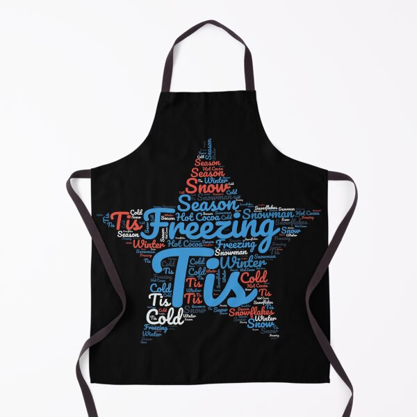 Item preview, Tis Freezing Season - Star Typography designed and sold by SimplyMe-Plus.