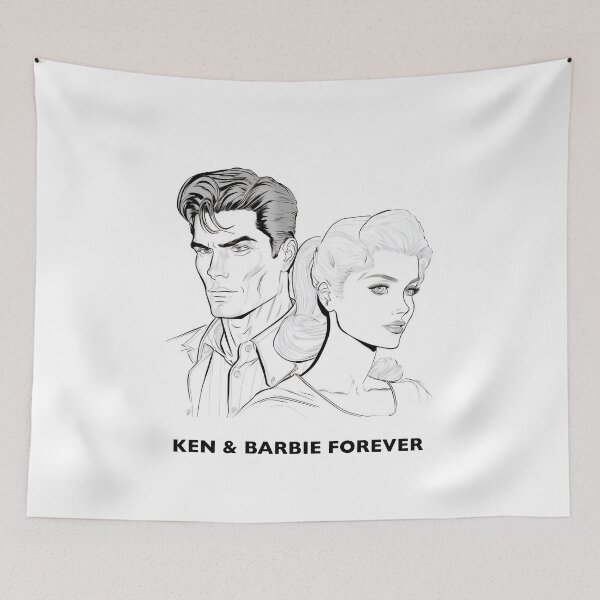Item preview, Ken and Barbs Forever designed and sold by marcogolfo.
