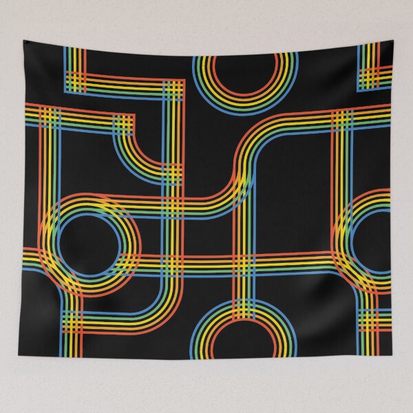 Item preview, Art Deco Linear Design - rainbow designed and sold by JRP Design.