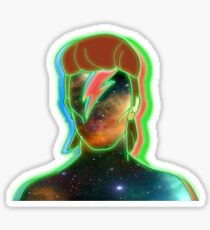 STARMAN/ Neon nostalgia tribute Sticker