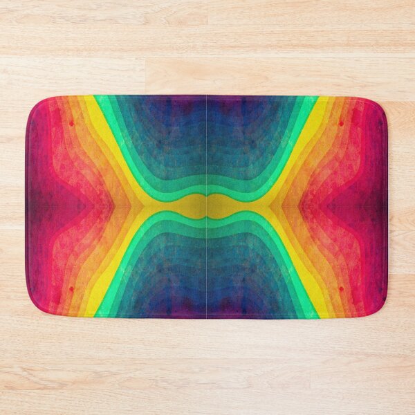 Item preview, Abstract Rainbow Colors Painting Artwork designed and sold by deepakrode7.