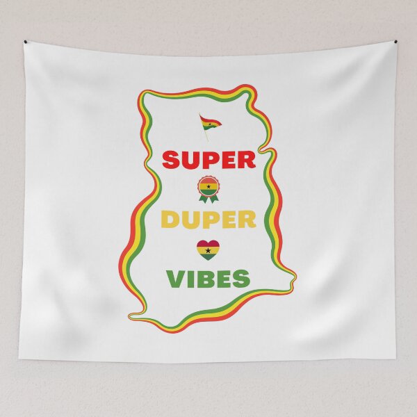 Item preview, Ghana Super Duper Vibes designed and sold by AfriStyleUK.