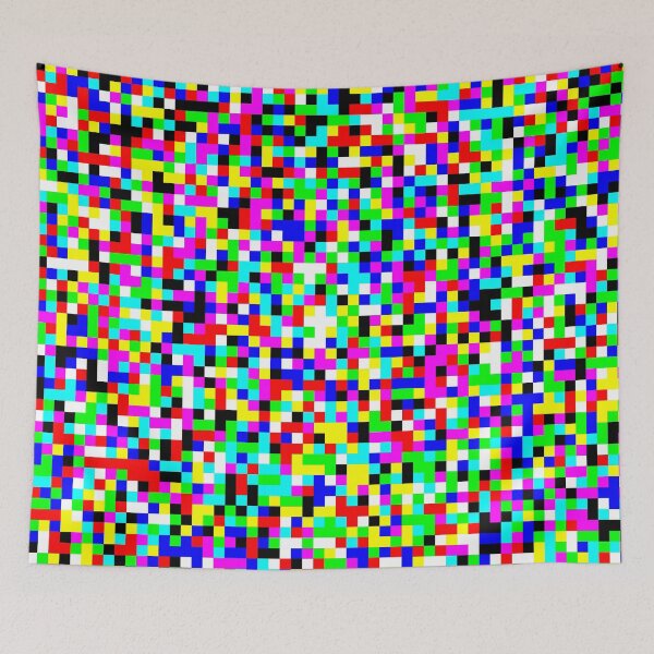 Item preview, RGB Stochastic Pattern designed and sold by pattypattern.