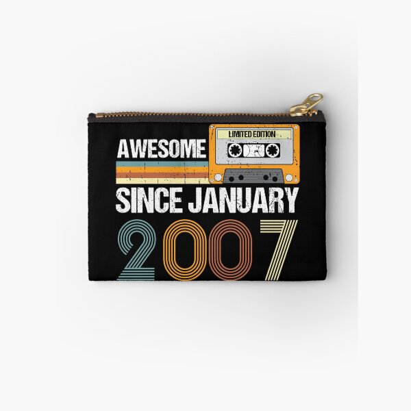 Item preview, Awesome Since January 2007 | 16th Birthday Gifts | 16 Years Old Gifts designed and sold by AMINE  ★★★★★.