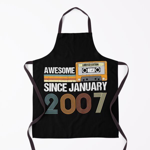 Item preview, Awesome Since January 2007 | 16th Birthday Gifts | 16 Years Old Gifts designed and sold by AMINE  ★★★★★.