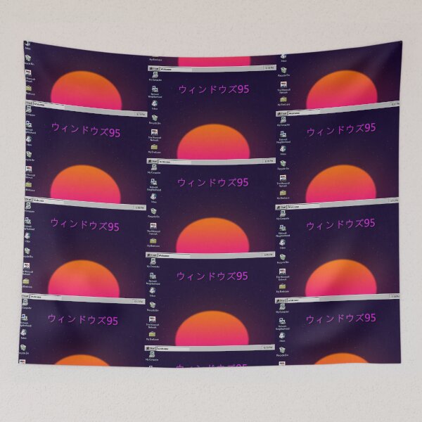 Item preview, Windows 95 Vaporwave designed and sold by Awpie.