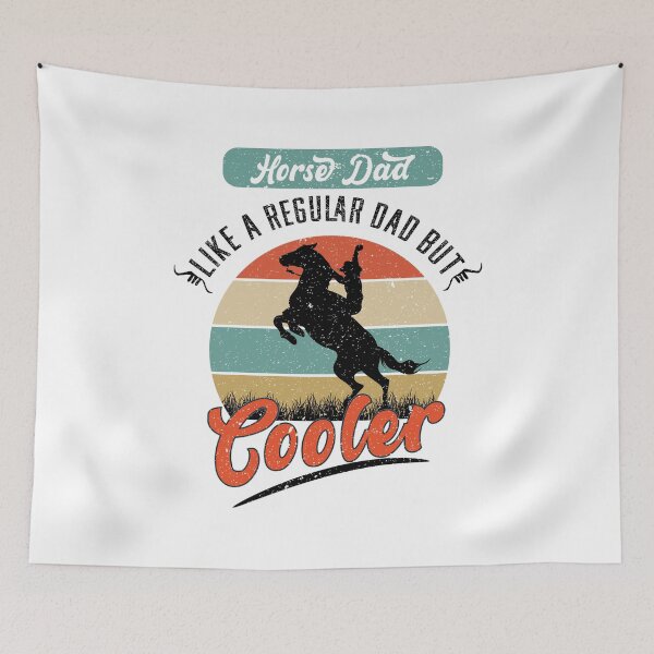 Item preview, Horse Dad Like A Regular Dad But Cooler designed and sold by AshzShop.