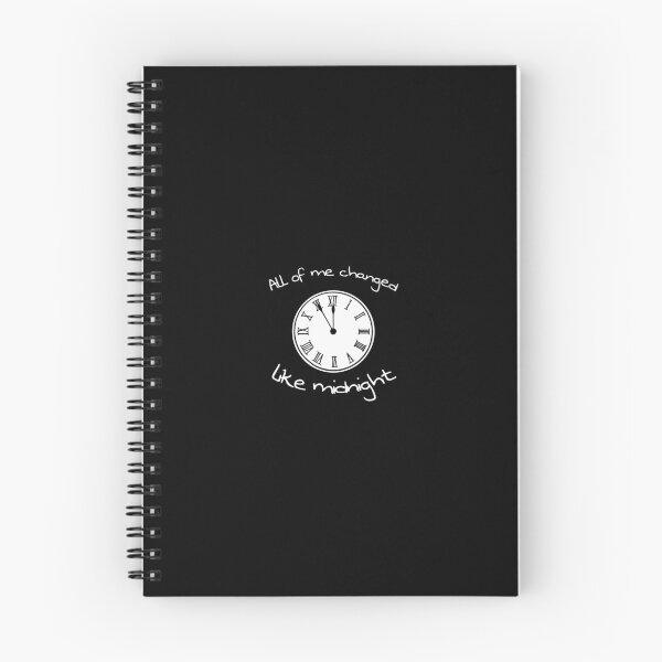 Item preview, All Of Me Changed Like Midnight Lyric designed and sold by PockyAndPinatas.
