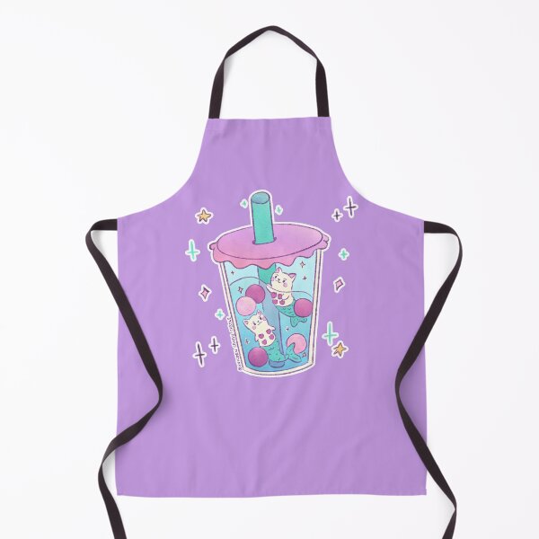 Item preview, Boba Tea Mercats - Anime Kawaii Bubble Tea designed and sold by UnicornCandyCas.