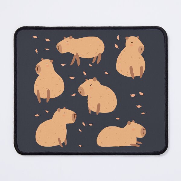 Item preview, Cute Capybara blobs pattern - cartoon capybara illustration pack designed and sold by Yarafantasyart.