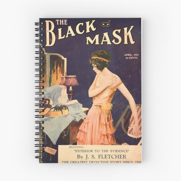 Item preview, The Black Mask ‎TRUE DETECTIVE STORIES designed and sold by PavlovA982.