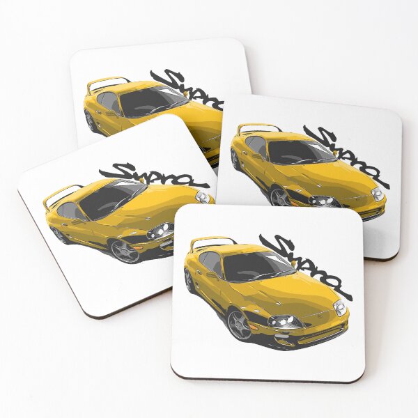Item preview, Toyota Supra MK4 Yellow designed and sold by MrPayne.