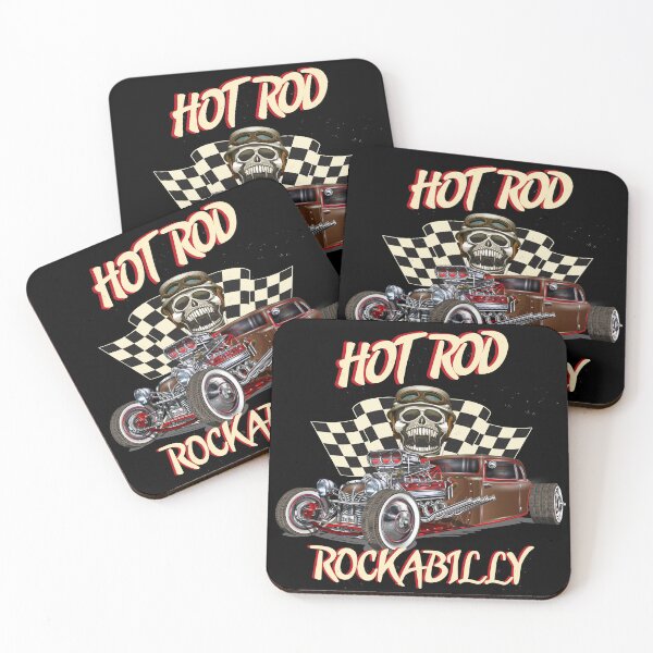 Item preview, Hot Rod Rockabilly Vintage American Race Car designed and sold by Racing-Style.