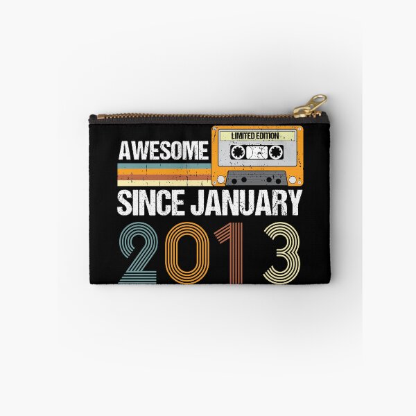 Item preview, Awesome Since January 2013 | 10th Birthday Gifts | 10 Years Old Gifts designed and sold by AMINE  ★★★★★.