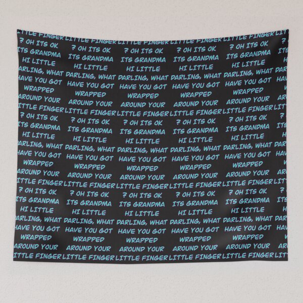 Item preview, BLUE FUNNY, GRANDMA WRAPPED AROUND GRANDCHILD’S LITTLE FINGER designed and sold by sailorsam1805.