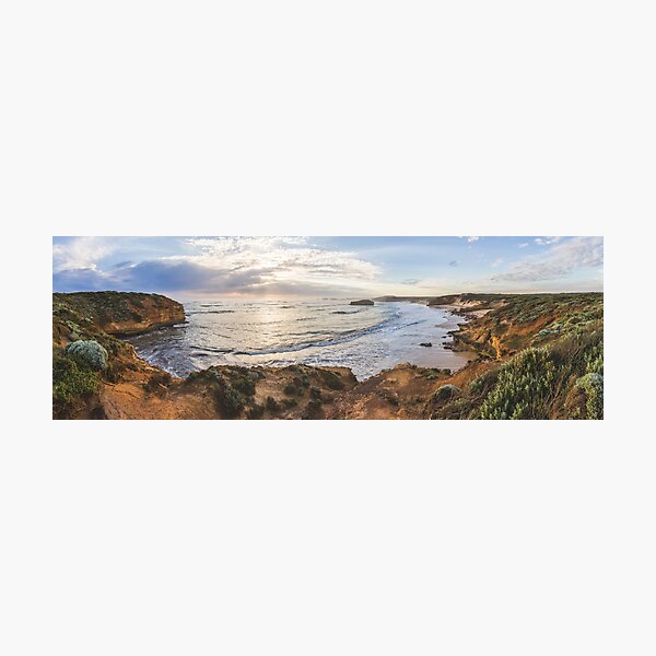 Bay of Martyrs sunset panorama Photographic Print