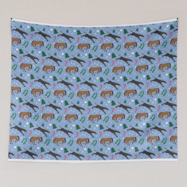 Item preview, Bucking Horse Christmas Pattern designed and sold by HorseFly Ranch.