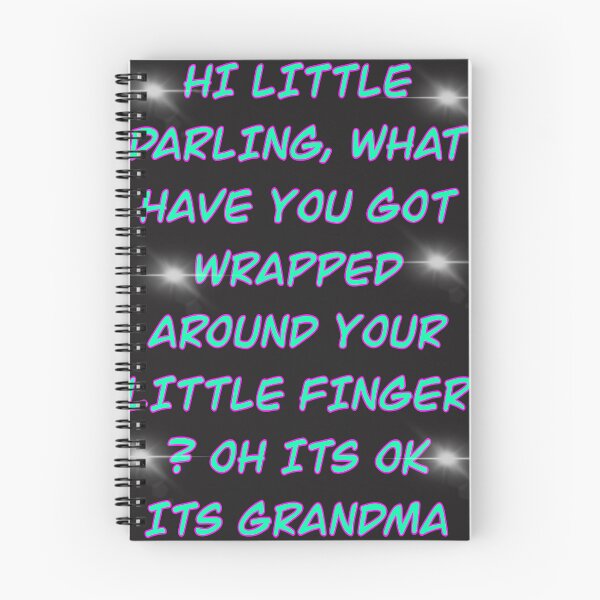 Artikelvorschau, FLARED BLUE FUNNY, GRANDMA WRAPPED AROUND GRANDCHILD’S LITTLE FINGER entworfen und verkauft von sailorsam1805.