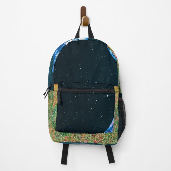 Item preview, Green Field in outer space surreal collage designed and sold by Yasmine khalifa.