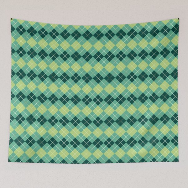 Item preview, Green Argyle Pattern designed and sold by SaradaBoru.