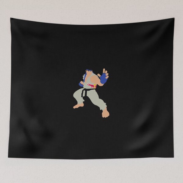 Item preview, SFV blue ryu super simple design designed and sold by SmasherDesigns.