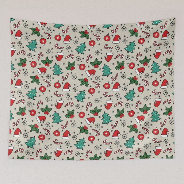 Item preview, Christmas seamless doodle pattern designed and sold by zizimentos.