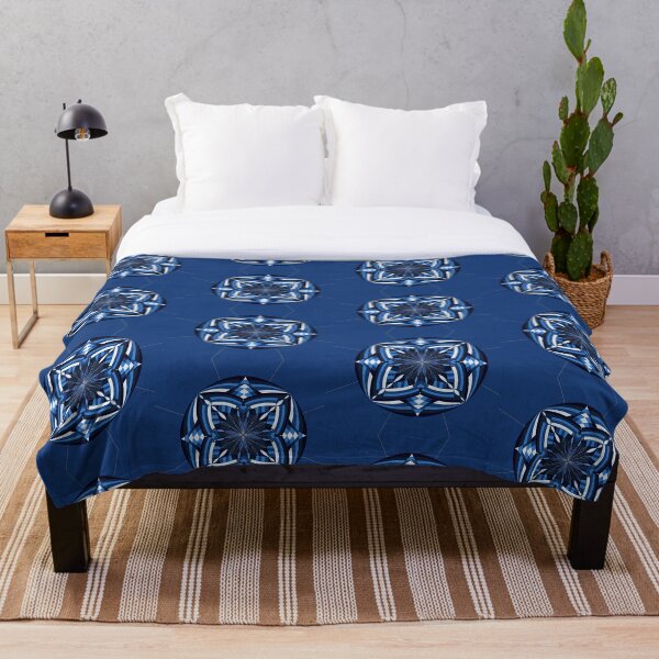 Item preview, Mandala Blue Illusion designed and sold by AnaGord.