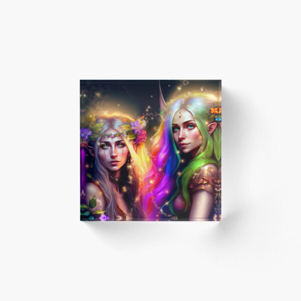 Item preview, Noche vibrante con Elfos designed and sold by Digital-Castle.