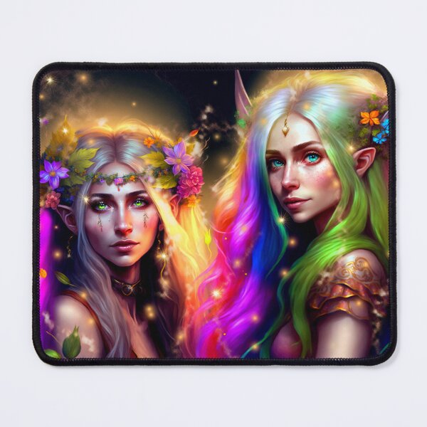 Item preview, Vibrant night with Elves designed and sold by Digital-Castle.