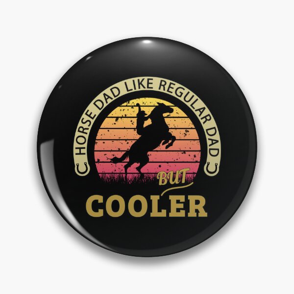 Item preview, Horse Dad Like A Regular Dad But Cooler designed and sold by AshzShop.