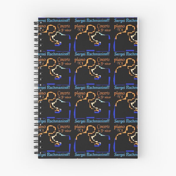 Item preview,  AMAZING ABSTRACT MINIMALIST PORTRAIT OF SERGEI RACHMANINOFF PIANIST MUSICIAN COMPOSER CONDUCTOR - CLASSICAL MUSIC SCORE - PIANO CONCERTO N°1 IN F# MINOR designed and sold by Ralek.