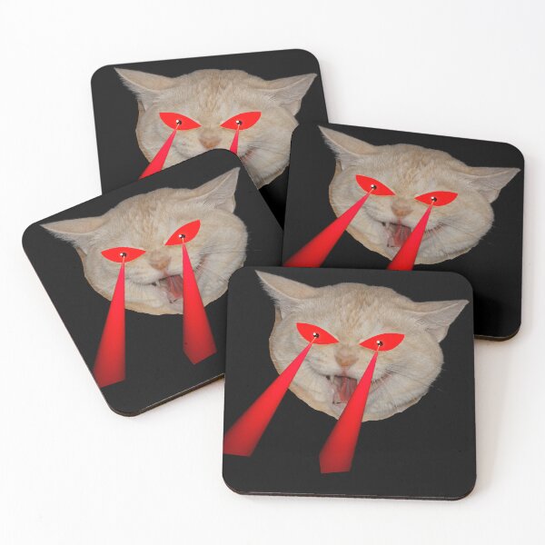 Item preview, Laser Eye Cat designed and sold by Sam-TDesigns.