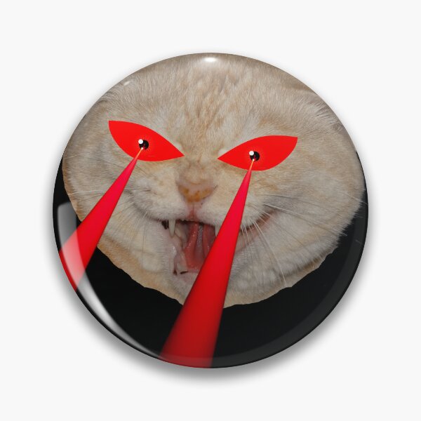 Item preview, Laser Eye Cat designed and sold by Sam-TDesigns.