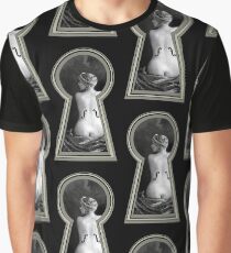"Man Ray from the lock" Graphic T-Shirt