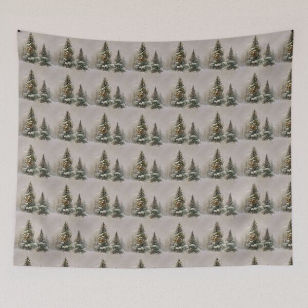 Item preview, Spruces in Winter 1 designed and sold by Standard Deviation Co.