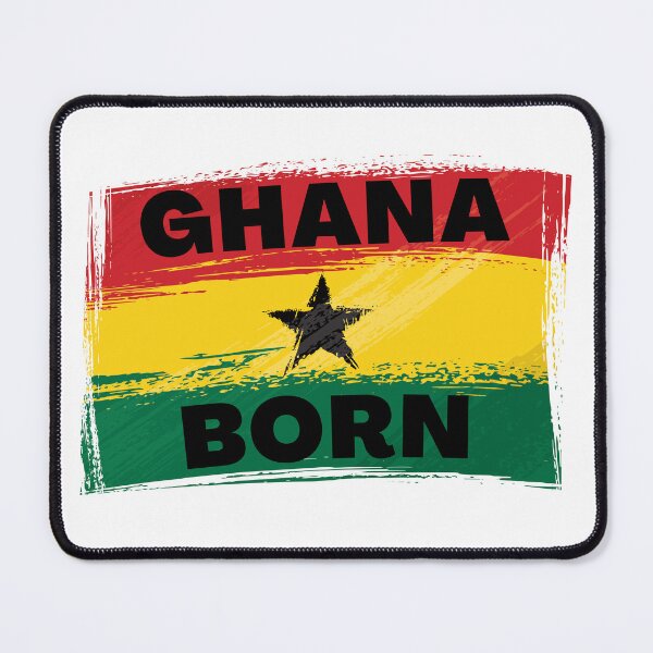 Item preview, Ghana Born On The Flag designed and sold by AfriStyleUK.