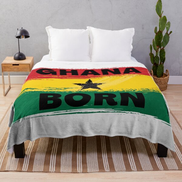 Item preview, Ghana Born On The Flag designed and sold by AfriStyleUK.