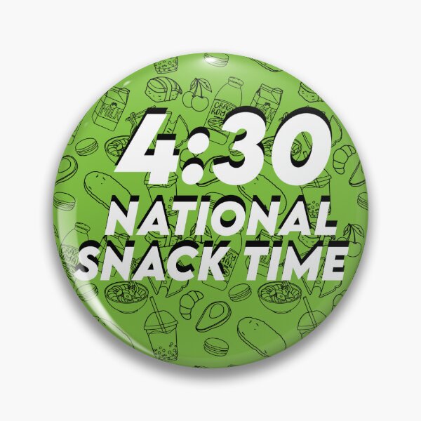 Item preview, National Snack Time designed and sold by CrazyRoyal.