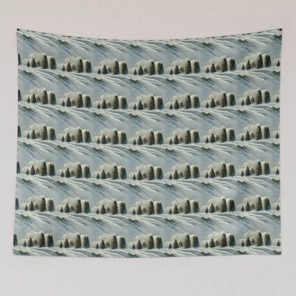 Item preview, Spruces in Winter 4 designed and sold by Standard Deviation Co.
