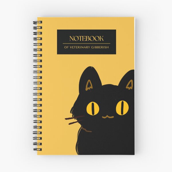 Item preview, Veterinary Gibberish, Funny Spiral notebook for Veterinary Professional - Veterinary Day Gift Idea for Vet Nurses, Vet Techs, Reception, RVN designed and sold by Verubi.