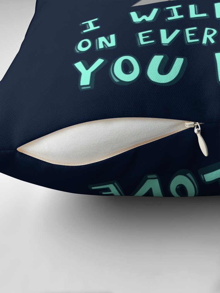 Thumbnail 2 of 4, Pillow, I will shit on everything you like designed and sold by FandomizedRose.