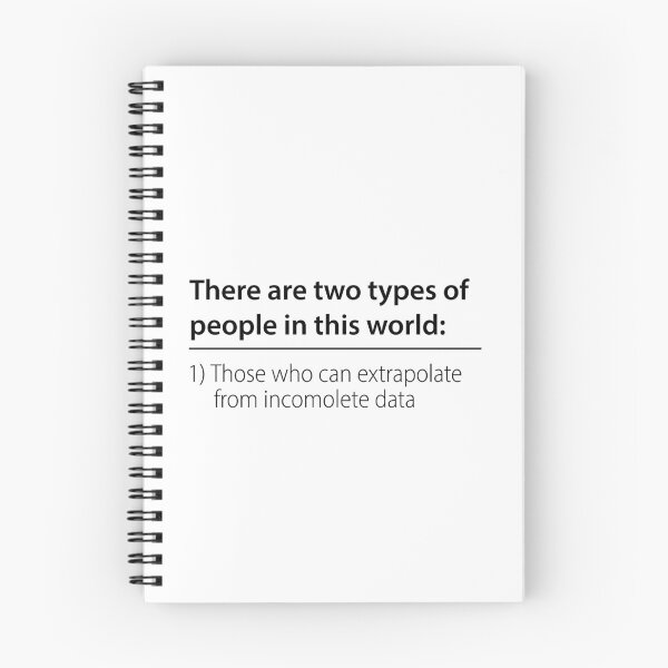 Item preview, There Are Two Types Of People In This World Those Who Can Extrapolate From Incomplete Data  designed and sold by OUSSART ⭐⭐⭐⭐⭐.