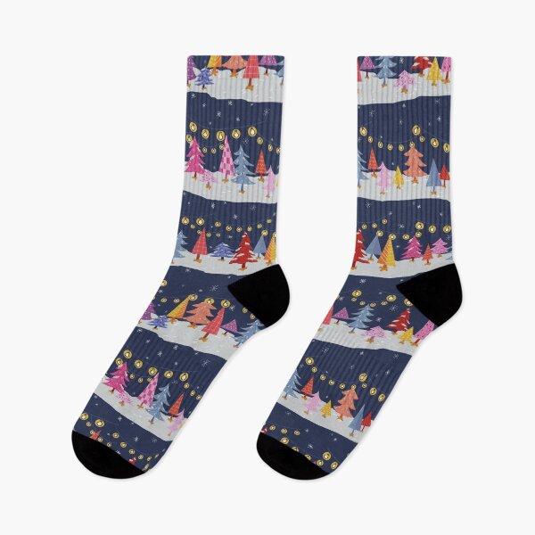 Item preview, A Very Charlie Brown Christmas Colorful Trees designed and sold by Laura Jane Kirton.