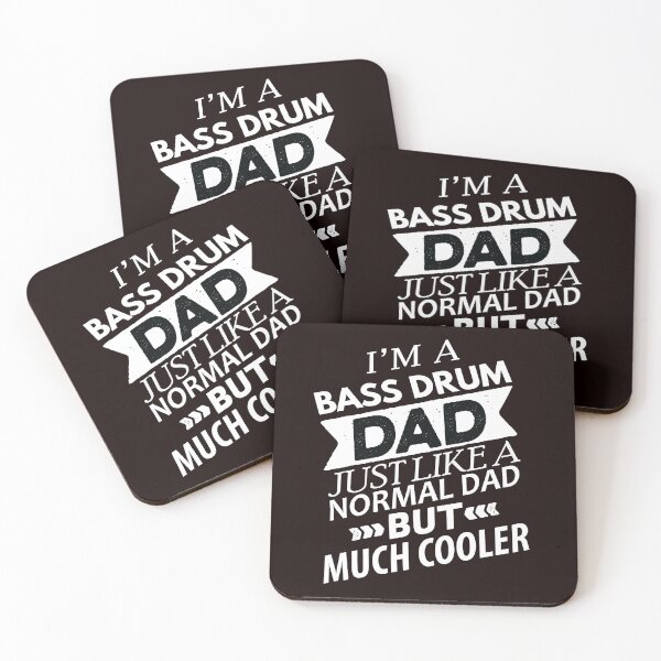 Item preview, cooler Bass Drum Dad, Funny Drumming designed and sold by Aerial Addicts.