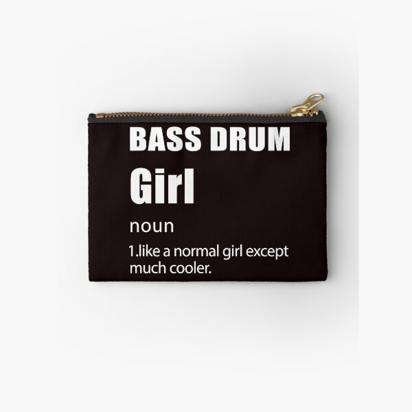 Item preview, Bass Drum Girl Definition, Funny Drumming designed and sold by Aerial Addicts.